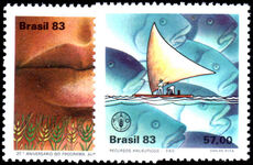 Brazil 1983 World Food Programme unmounted mint.