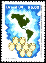 Brazil 1984 Surety unmounted mint.