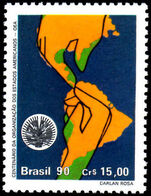 Brazil 1990 OAS unmounted mint.