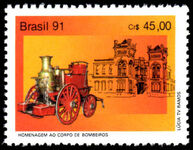 Brazil 1991 Fire Service unmounted mint.