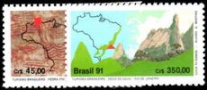 Brazil 1991 Tourism unmounted mint.