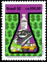 Brazil 1992 Finance Agency unmounted mint.