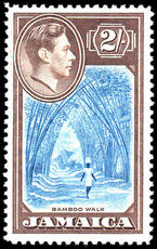 Jamaica 1938-52 2/- unmounted mint.