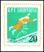 Albania 1965 Voskhod Space Flight Leonov imperf souvenir sheet unmounted mint.