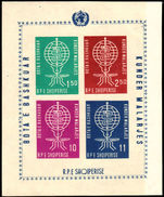Albania 1962 Malaria imperf souvenir sheet unmounted mint.
