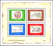 Hungary 1972 Stamp Day souvenir sheet unmounted mint.