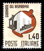 Italy 1965 Savings Day unmounted mint.