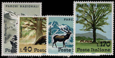 Italy 1967 Italian National Parks unmounted mint.