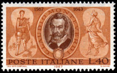 Italy 1967 Monteverdi unmounted mint.