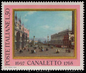 Italy 1968 Canaletto unmounted mint.