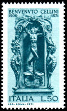 Italy 1971 Benvenuto Cellini unmounted mint.