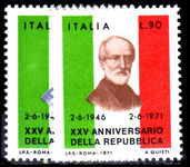 Italy 1971 Republic Anniversary unmounted mint.