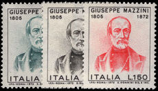 Italy 1972 Mazzini unmounted mint.