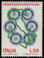 Italy 1973 Rotary unmounted mint.