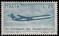 Italy 1973 Stamp Day unmounted mint.