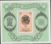 Antigua 1981 Royal Wedding souvenir sheet unmounted mint.