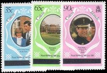 Caicos Island 1981 Royal Wedding italics unmounted mint.