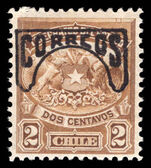Chile 1904 2c pale brown unmounted mint.