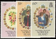 Norfolk Island 1981 Royal Wedding unmounted mint.