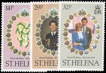 St Helena 1981 Royal Wedding unmounted mint.