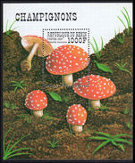 Benin 1997 Fungus souvenir sheet