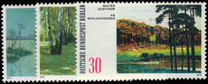 Berlin 1972 Paintings of Berlin Lakes unmounted mint.