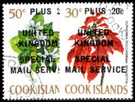 Cook Islands 1971 UK Special Mail Service set fine used.