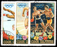 Cook Islands 1972 Olympic Games fine used.