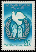 Russia 1986 International Peace Year unmounted mint.