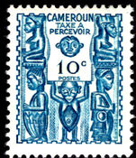 Cameroon 1943-44 Vichy Postage Due lightly mounted mint.