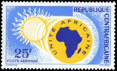 Central African Republic 1963 African Unity unmounted mint.