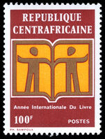 Central African Republic 1972 International Book Year unmounted mint.