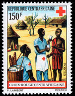Central African Republic 1972 Red Cross Day unmounted mint.