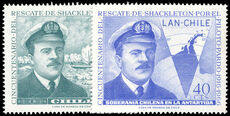 Chile 1967 50th Anniversary of Pardo's Rescue of Shackleton Expedition lightly mounted mint.