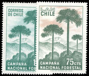 Chile 1967 National Afforestation Campaign unmounted mint.