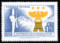 Chile 1972 150th Anniversary of O'Higgins Military Academy unmounted mint.