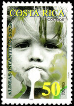 Costa Rica 1999 50th Anniversary of SOS Children's Villages unmounted mint.