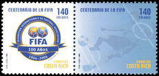 Costa Rica 2004 Centenary of FIFA unmounted mint.