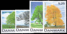 Denmark 1999 Deciduous Trees unmounted mint.