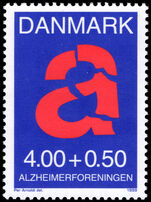 Denmark 1999 Alzheimers Disease Association unmounted mint.