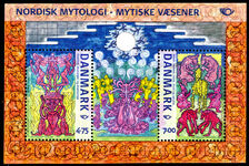 Denmark 2006 Nordic Mythology souvenir sheet unmounted mint.
