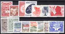 Denmark 1979 Commemorative Year set unmounted mint.