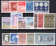 Denmark 1980 Commemorative Year set unmounted mint.