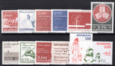 Denmark 1982 Commemorative Year set unmounted mint.