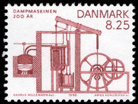 Denmark 1990 Bicentenary of Denmark's First Steam Engine unmounted mint.