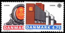 Denmark 1990 Europa. Post Office Buildings unmounted mint.