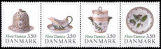 Denmark 1990 Bicentenary of Flora Danica Banquet Service unmounted mint.