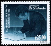 El Salvador 1998 15th Anniversary of Constitution unmounted mint.