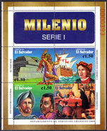 El Salvador 2000 New Millennium (1st series) sheetlet unmounted mint.