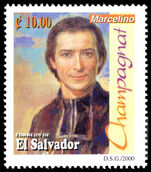 El Salvador 2000 Canonisation (1999) of Marcelino Champagnat unmounted mint.